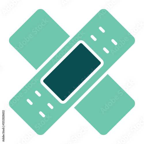 Medical Bandage Vector Flat Icon