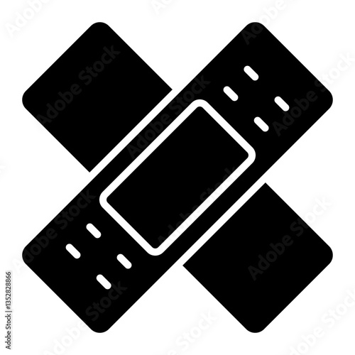 Medical Bandage Vector Flat Icon
