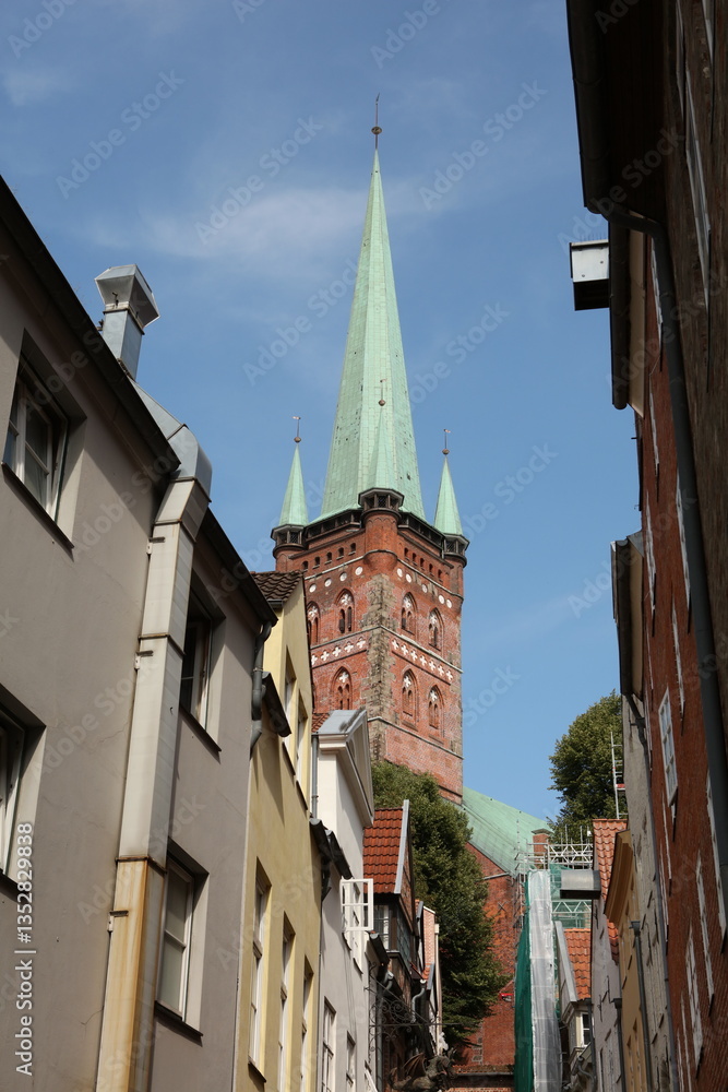 Old buildings in an old town in Germany
