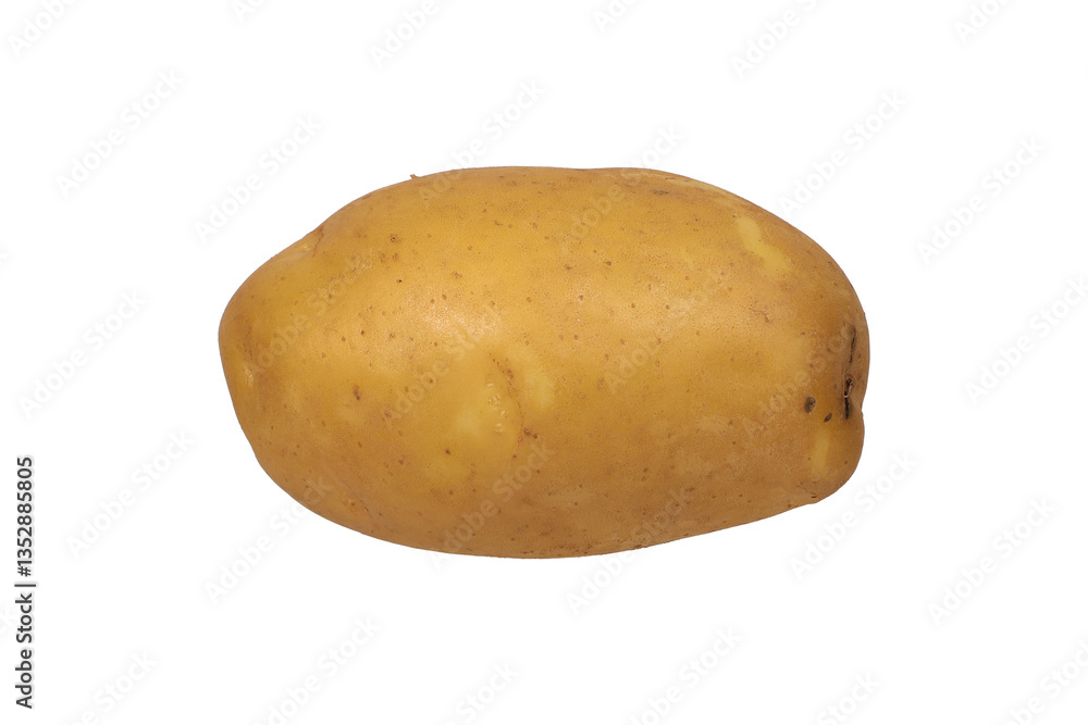 Close-Up of a Fresh Potato Isolated png White Background Close-Up of a Fresh Potato Isolated png White Background