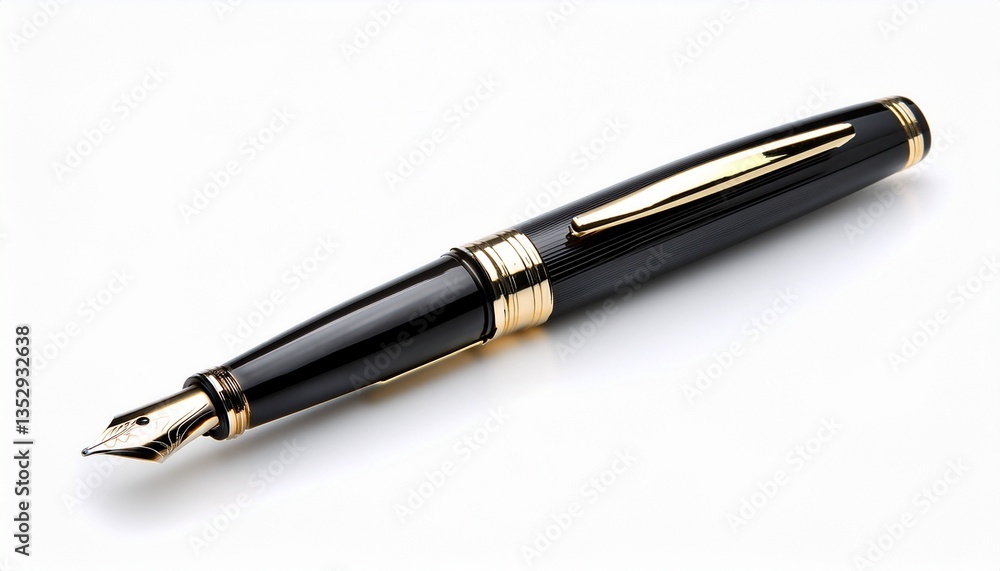 fountain pen isolated on white fountain pen isolated on white