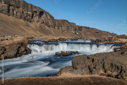 a small river in the south of Iceland