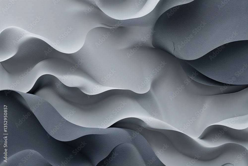 Obraz premium Minimalist Soft Gray Texture for Digital Design Elements
