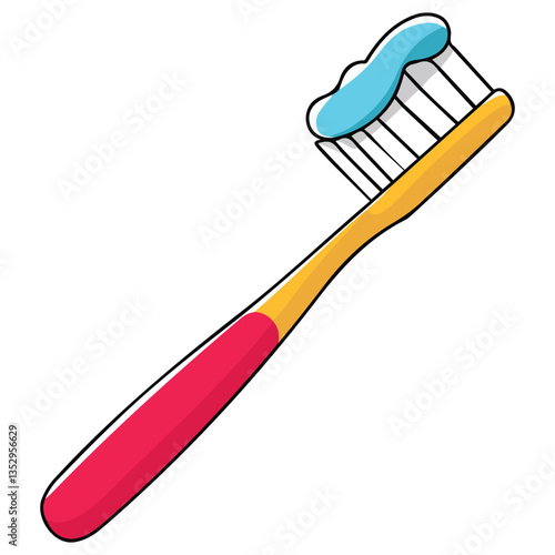 Toothbrush icon vector design