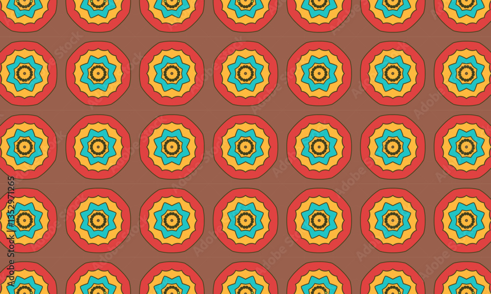 Seamless Abstract Geometric Pattern – Modern Decorative Textile Design Seamless Abstract Geometric Pattern – Modern Decorative Textile Design