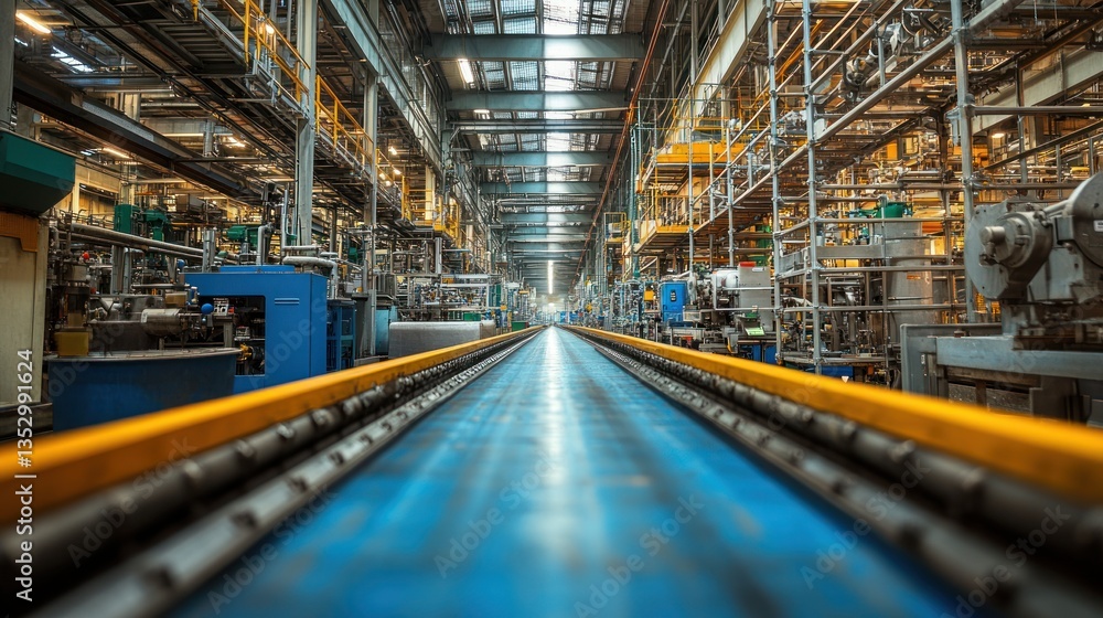 Industrial Factory Interior: A Glimpse into Manufacturing Industrial Factory Interior: A Glimpse into Manufacturing