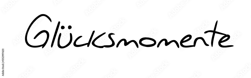 „Glücksmomente“: kleines Glück, das einem zufällt, wenn man es am wenigsten erwartet. Wort mit Bedeutung in besonderer Schreibschrift, vektor, vektor grafik. Version 2 „Glücksmomente“: kleines Glück, das einem zufällt, wenn man es am wenigsten erwartet. Wort mit Bedeutung in besonderer Schreibschrift, vektor, vektor grafik. Version 2