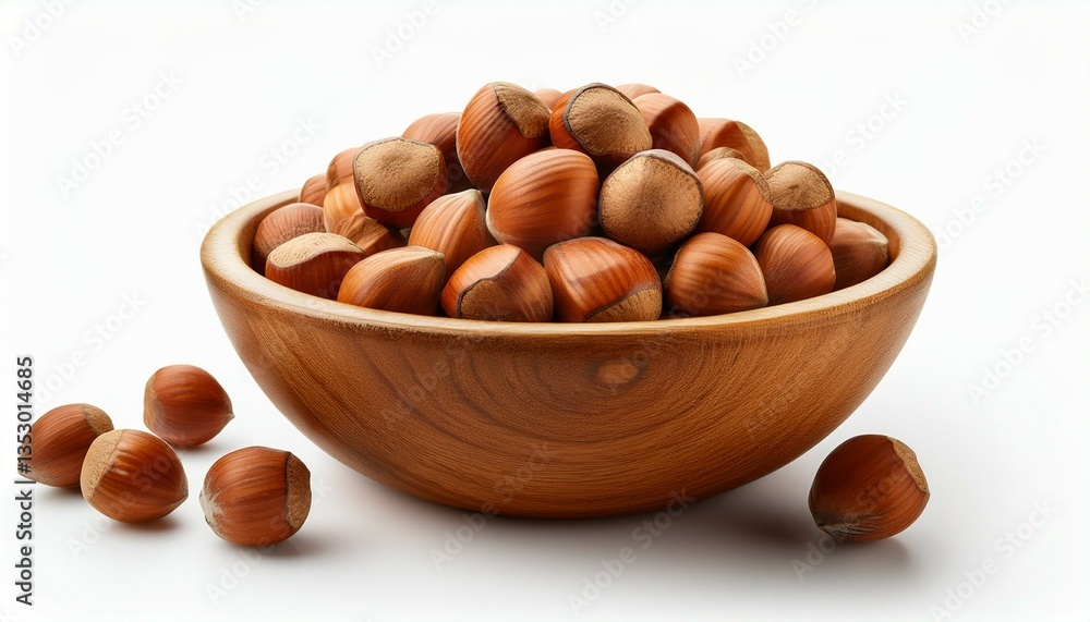 hazelnuts in a bowl hazelnuts in a bowl