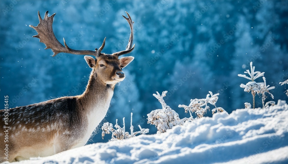 deer in the woods deer in the woods