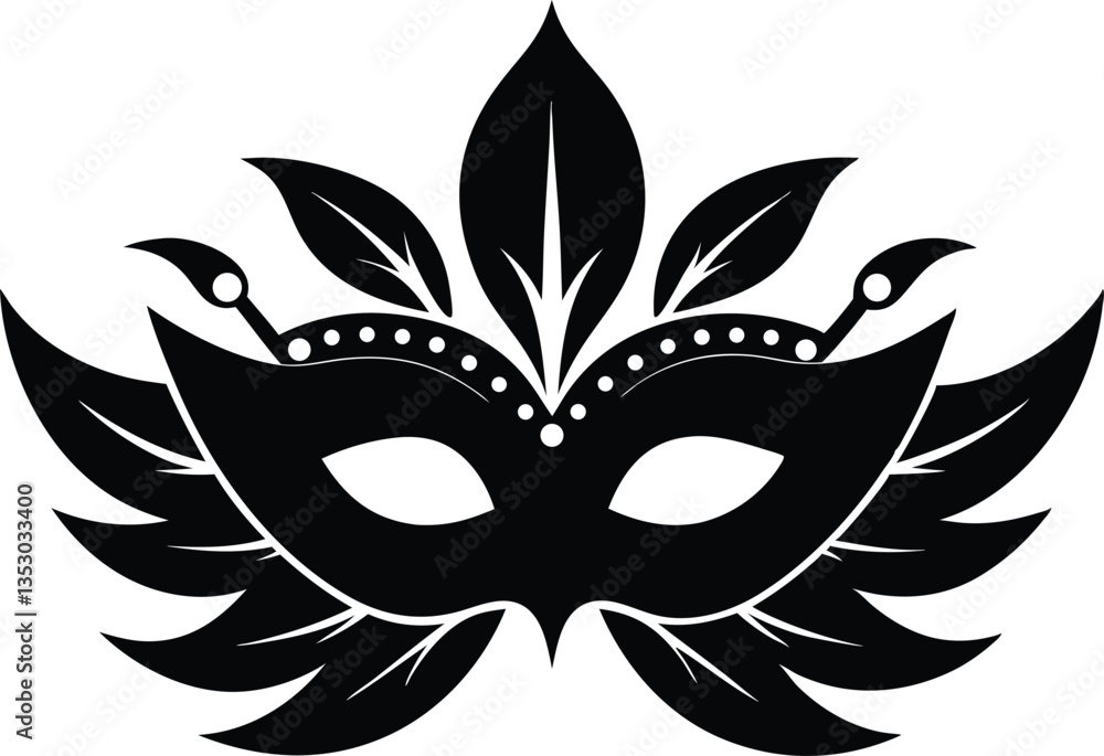 carnival mask silhouette vector,mask clip art carnival mask silhouette vector,mask clip art