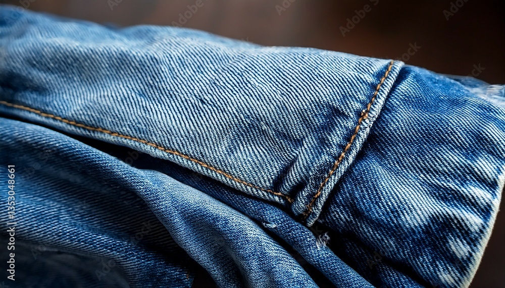 Naklejka premium blue jeans texture