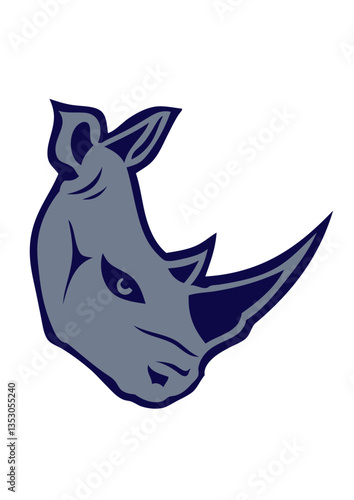 rinocerose rino animal corne sauvage