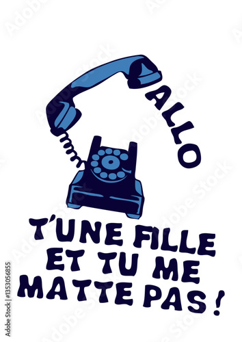 allo fille matte pas telephone