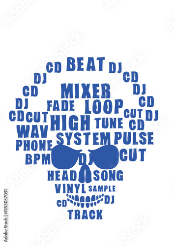 tete de mort dj jargon musique crane mot