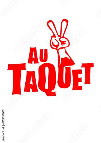 au taquet expression dur dur symbole