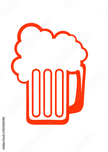 biere dessin binouse mousse alcool 