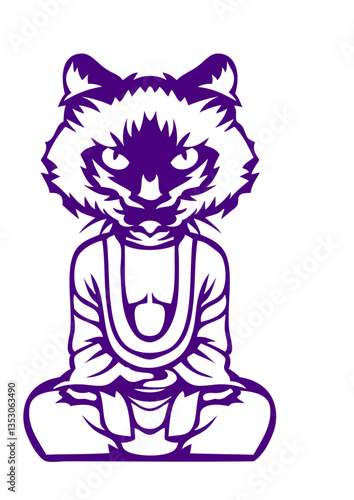 chat tete bouddha boudha bouda