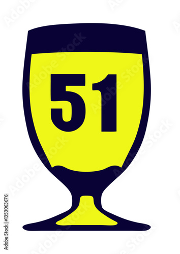 verre pastis alcool 51