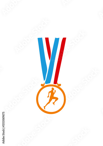 champion medaille sport sprint athletisme