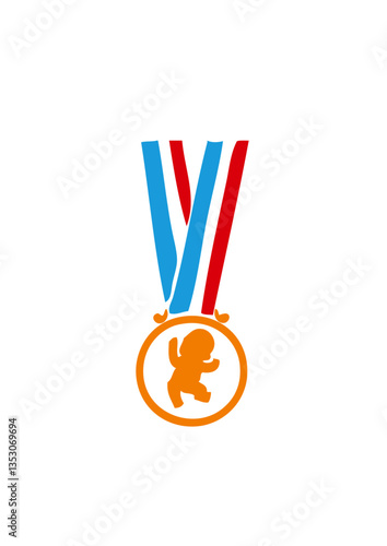  champion medaille super bebe