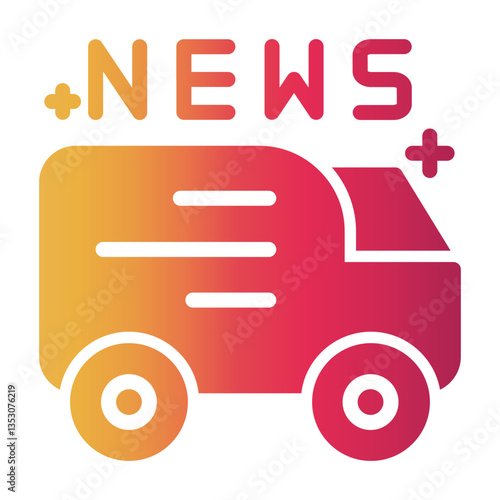 news Gradient icon