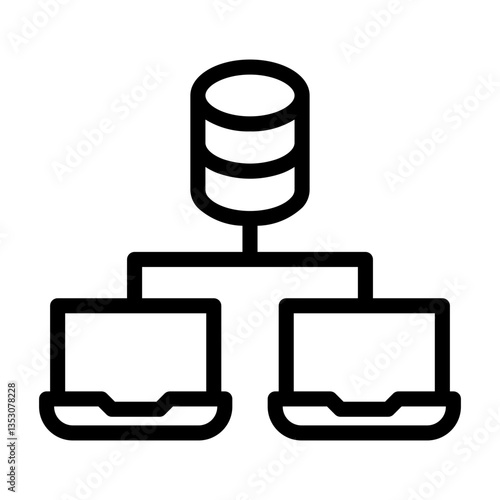 networking Line Icon