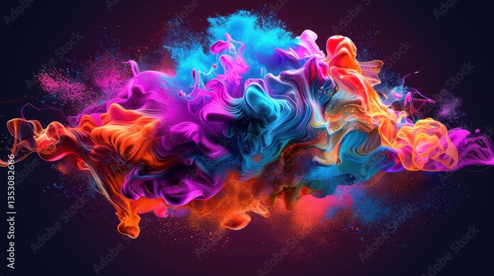 Naklejka premium Pragmatic Creativity: Finding practical solutions through creative thinking, staying mindful of limitations to ensure results are both innovative and applicable. 