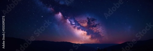Wallpaper Mural Milky Way's vast expanse with twinkling stars, astronomy, celestial Torontodigital.ca