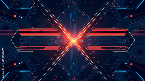 Modern corporate slide presentation background wallpaper