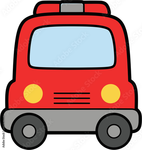 Fire Truck Illustration