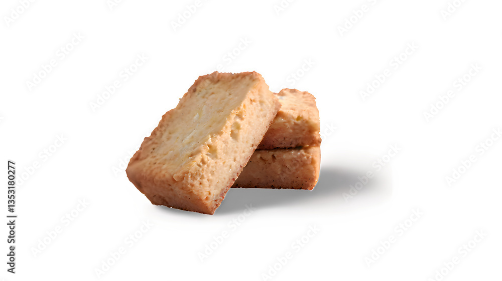 sliced bread isolated on white background sliced bread isolated on white background