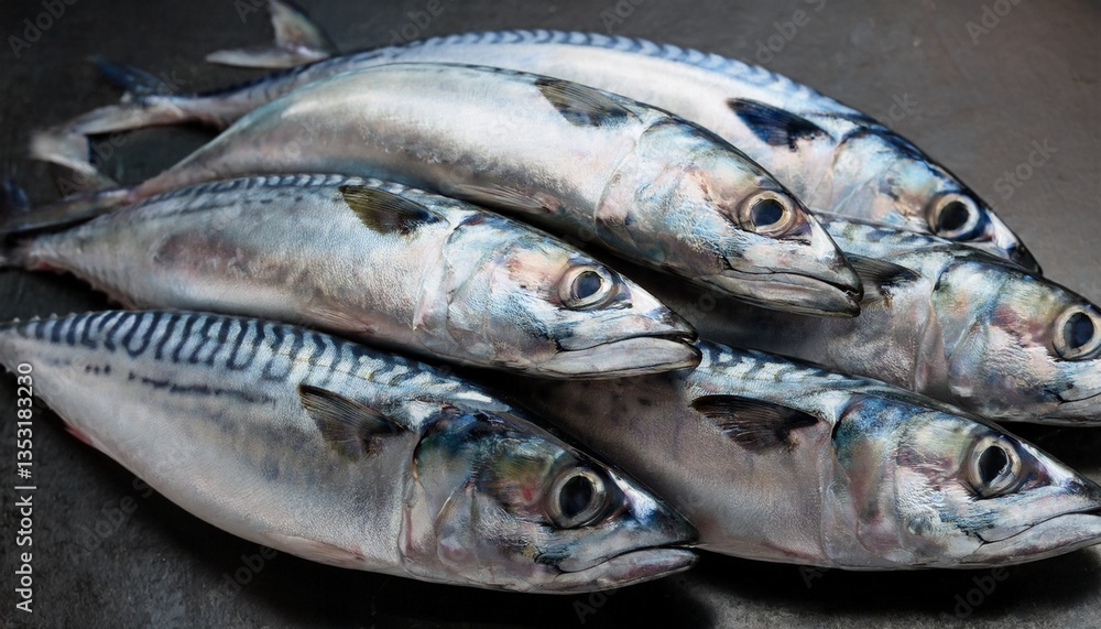 Fresh Mackerel Catch Fresh Mackerel Catch