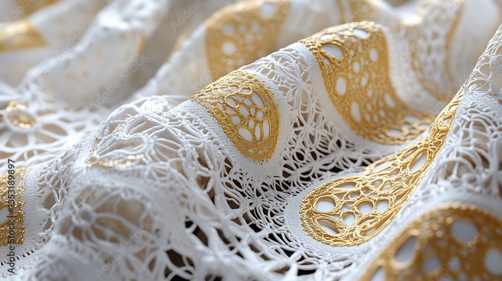 Obraz premium Conceptual design of decorative interlace integrating complex woven patterns in both modern and traditional ornamentation