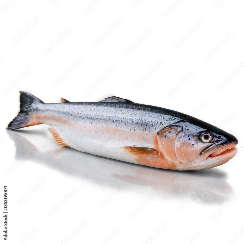 Fresh Raw Salmon Fish Fresh Raw Salmon Fish