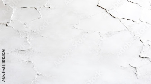 Wallpaper Mural Cracked, textured white surface (1) Torontodigital.ca