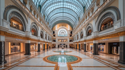 Interior of the Mall of the Emirates