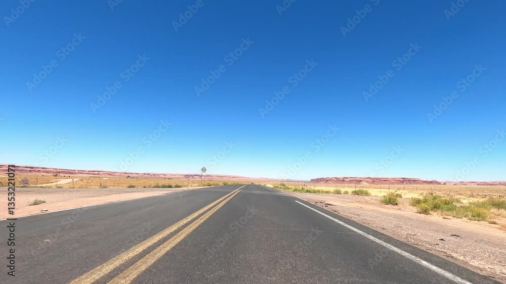 Arizona Driving 3137 Many Farms Mexican Water red rock desert Arizona Driving 3137 Many Farms Mexican Water red rock desert