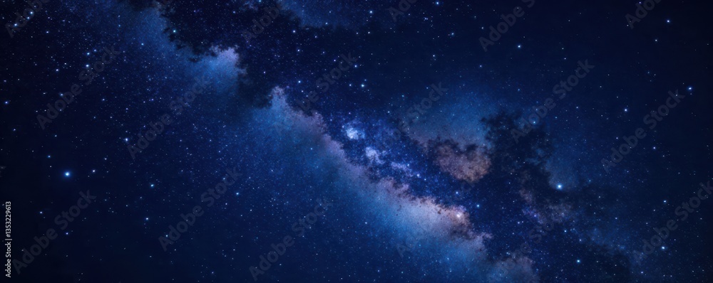 Sparkling starry night sky on a deep black background, night sky, celestial Sparkling starry night sky on a deep black background, night sky, celestial