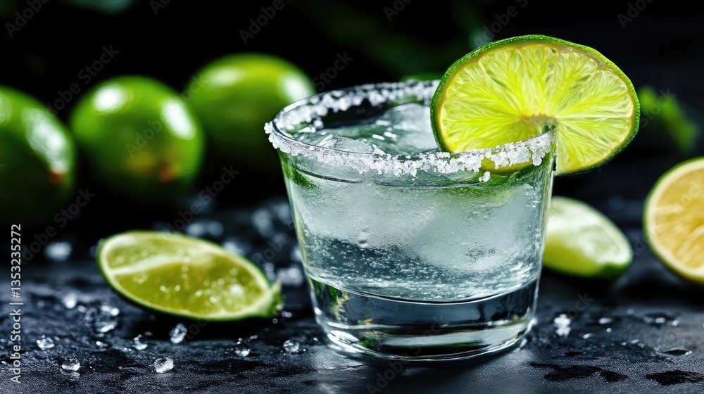 Refreshing lime cocktail Refreshing lime cocktail