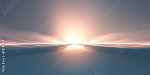 A minimalistic background with a soft, gentle glow emerging from the center