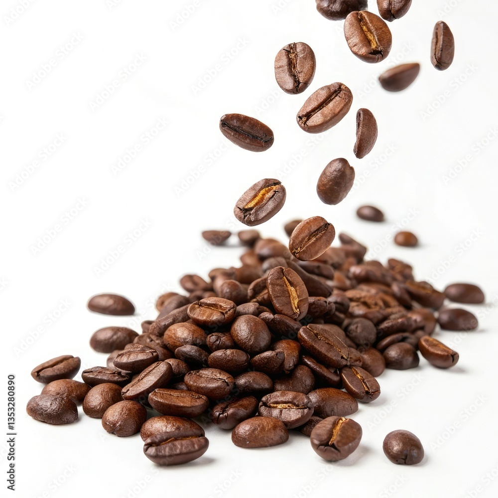 coffee beans isolated on white coffee beans isolated on white