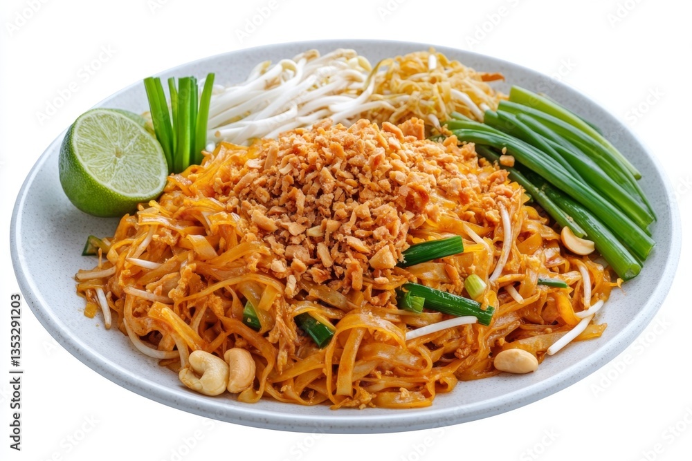 Spicy Pad Thai Noodles Spicy Pad Thai Noodles