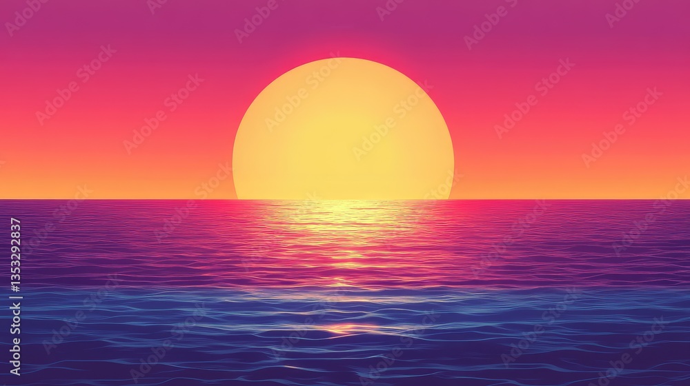 A soothing gradient of sunset colors blending warm oranges, pinks, and purples. A soothing gradient of sunset colors blending warm oranges, pinks, and purples.