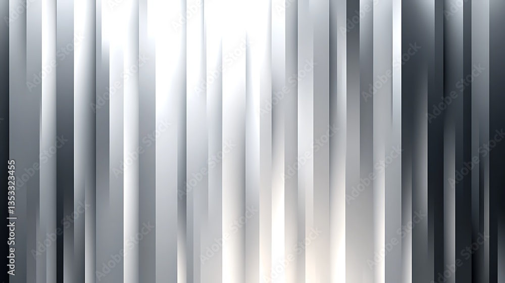 Obraz premium Abstract gray and white vertical lines background with modern design and elegant style