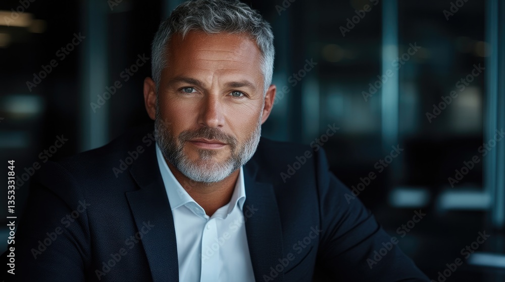 Confident mature man in business attire (2) Confident mature man in business attire (2)