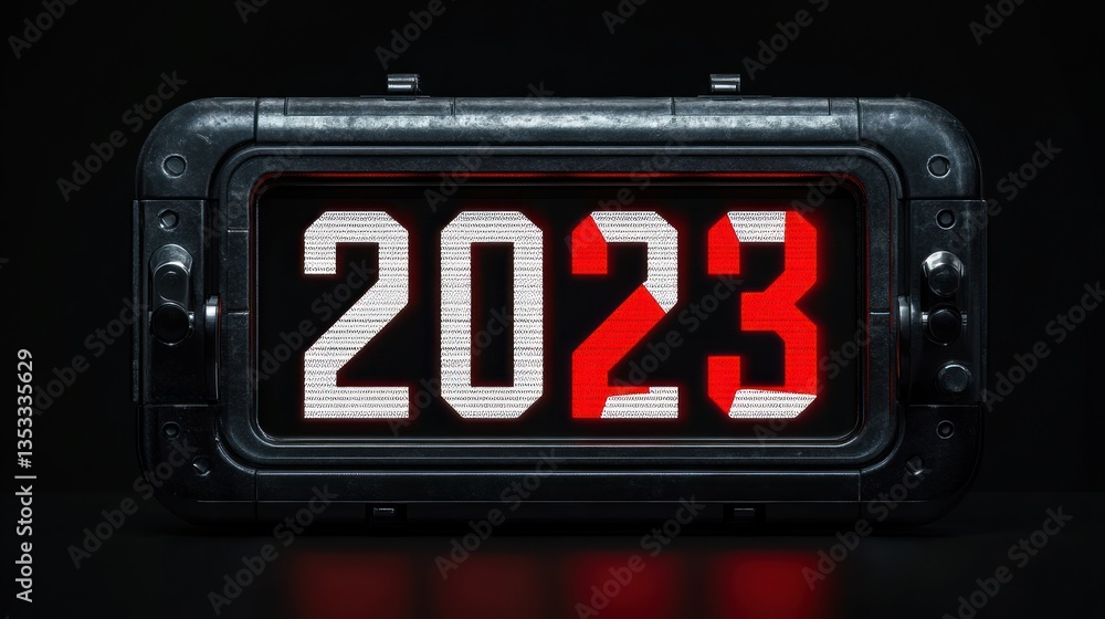2025 New Year Countdown Mechanical Flip Clock Design 2025 New Year Countdown Mechanical Flip Clock Design