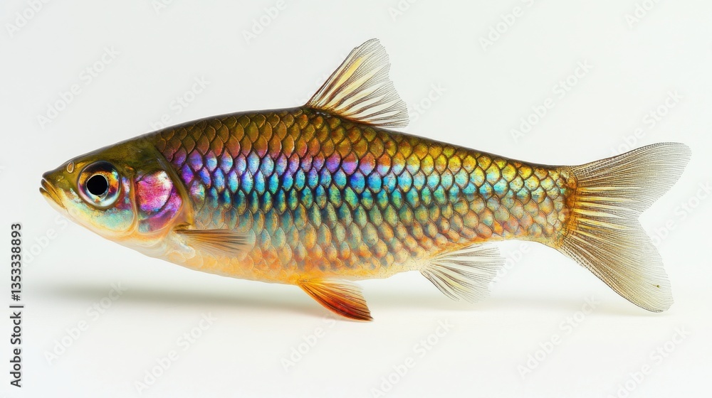 Fototapeta premium Fish illustration with intricate details