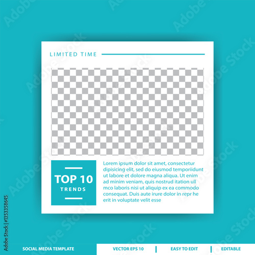Social Media Template for Top Trends