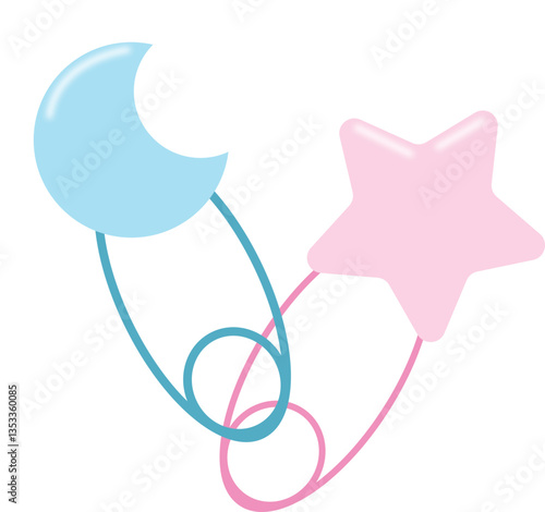 baby pin gender reveal newborn element