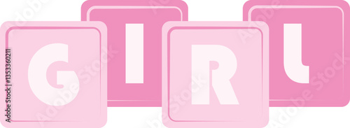 girl gender reveal newborn element